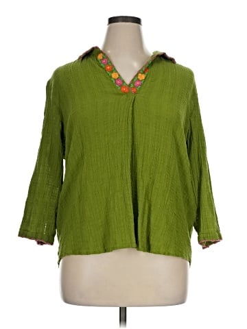 Ivy Jane 3/4 Sleeve Blouse (view 1)