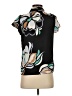 Nine West 100% Polyester Black Short Sleeve Blouse Size XS - photo 2