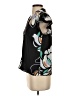 Nine West 100% Polyester Black Short Sleeve Blouse Size XS - photo 5