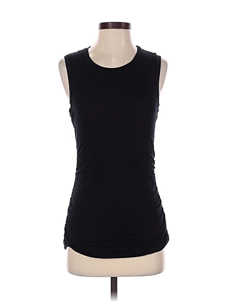 Pre-owned Halston Heritage Sleeveless T-shirt In Black