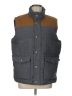 Gap Outlet 100% Cotton Gray Vest Size L - photo 1