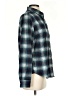 L.L.Bean Plaid Teal Long Sleeve Button-Down Shirt Size XS - photo 4