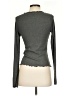 Noisy May Gray Long Sleeve Top Size S - photo 2