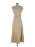 Shein 100% Polyester Tan Casual Dress Size XS (tall) - photo 1