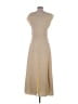 Shein 100% Polyester Tan Casual Dress Size XS (tall) - photo 2
