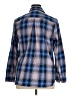 Eddie Bauer Plaid Blue Long Sleeve Blouse Size XL - photo 2