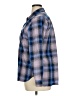 Eddie Bauer Plaid Blue Long Sleeve Blouse Size XL - photo 5
