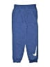Nike 100% Polyester Blue Sweatpants Size L (kids) - photo 1