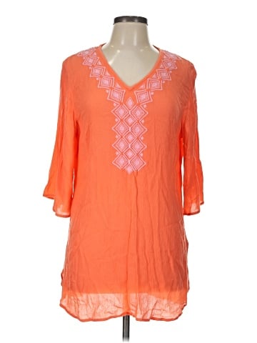 Lilly Pulitzer For Target 3/4 Sleeve Blouse (view 1)