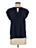 Daniel Rainn 100% Rayon Blue Short Sleeve Blouse Size S (estimated) - photo 1