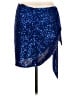 Lioness 100% Polyester Stars Blue Casual Skirt Size M - photo 2