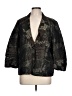 Chico's Print Black Blazer Size Lg (2) - photo 1