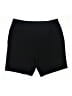 CeCe 100% Polyester Solid Black Shorts Size 14 - photo 2