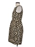 RED Valentino 100% Polyester Tweed Gold Tan Cocktail Dress Size EU (IT) 40 / US 4 - photo 5
