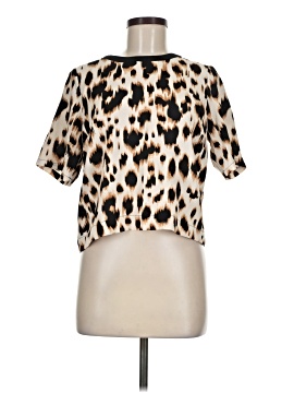 Topshop Short Sleeve Blouse (view 1)