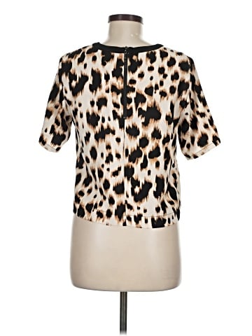 Topshop Short Sleeve Blouse (view 2)