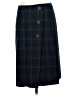 J.Jill Plaid Blue Formal Skirt Size XS - photo 1