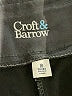 Croft & Barrow Solid Black Active Pants Size 18 - photo 4