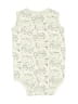 Hb 100% Cotton Paisley Ivory Short Sleeve Onesie Size 9-12 mo - photo 2