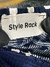 Style Rack Polka Dots Blue Cocktail Dress Size M - photo 4