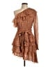 Rococo Sand Brown Cocktail Dress Size L - photo 1