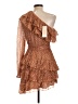 Rococo Sand Brown Cocktail Dress Size L - photo 2