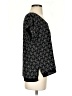 Olive and Oak 100% Polyester Graphic Black Short Sleeve Top Size S - photo 4