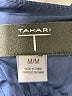 T Tahari 100% Polyester Solid Blue Cocktail Dress Size M - photo 7