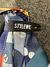 Stylewe Print Blue 3/4 Sleeve Blouse Size S - photo 7