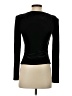 MNG Black Long Sleeve Top Size S - photo 2