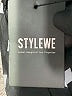 Stylewe 100% Polyester Animal Print Silver Long Sleeve Blouse Size S - photo 8