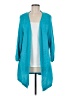 St. John's Bay 100% Cotton Teal Cardigan Size M - photo 1