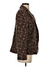 L.L.Bean Floral Brown Blazer Size 0 - photo 4