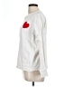 J.Crew 100% Cotton Hearts White Sweatshirt Size L - photo 5