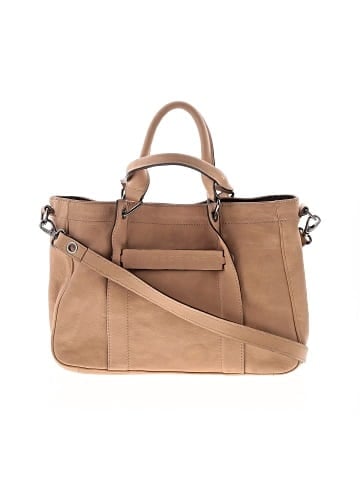 Longchamp Leather Satchel (view 1)