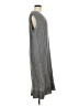 Unbranded Chevron-herringbone Gray Casual Dress Size M (estimated) - photo 4