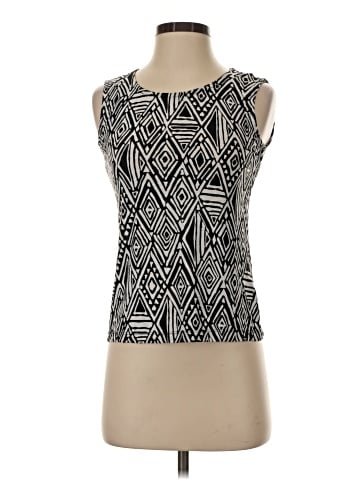 JM Collection Sleeveless Blouse (view 1)