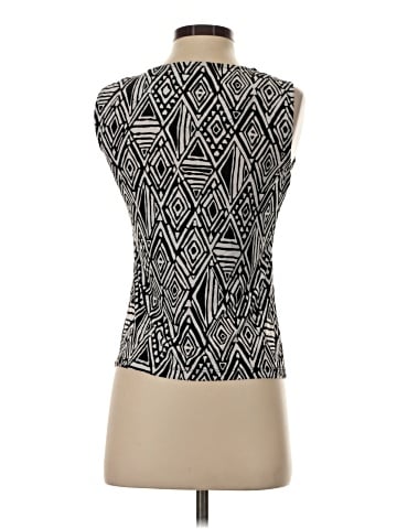 JM Collection Sleeveless Blouse (view 2)