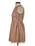 Mustard Seed 100% Polyester Tan Cocktail Dress Size S - photo 5