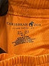 Caribbean Joe Solid Orange Board Shorts Size S - photo 3