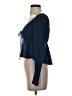 Lulus Blue Long Sleeve Top Size S - photo 5