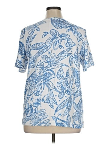 Quacker Factory Short Sleeve Henley (view 2)