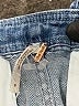 Free People Blue Overalls Size 8 - photo 4