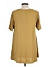 Lularoe Gold Short Sleeve Top Size L - photo 2