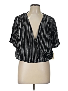 a.n.a. A New Approach Short Sleeve Blouse (view 1)