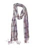 Unbranded Plaid Stripes Purple Scarf One size - photo 1