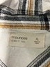Maurices 100% Rayon Plaid Ivory Long Sleeve Button-Down Shirt Size XL - photo 7