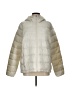 Athleta 100% Nylon Solid Ivory Snow Jacket Size L - photo 1