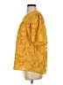 Unbranded Yellow Short Sleeve Blouse Size S - photo 5