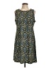 Tommy Hilfiger Paisley Teal Cocktail Dress Size 12 - photo 1